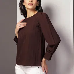 KATLINE Puff Sleeve Top image 5