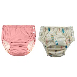 Chinmay Kids Reusable Swim Diaper Pants Pack of 2 Soft Adjustable and Leak-Proof Unisex Swimming Pool Wear for Infant Boys and Girls-picture-25