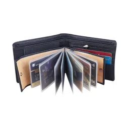NICE PURSE Men Textured PU Two Fold Wallet image 4