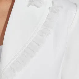 Styli Regular Fit Notched Lapel With Contrast Hem Detail Single-Breasted Blazer image 2