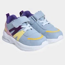 Mi Arcus Velcro Closure Colour Blocked Shoes - Multi Colour image 4