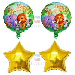 Bubble Trouble Tiger Animal Jungle Theme Party - Pack of 45 image 4