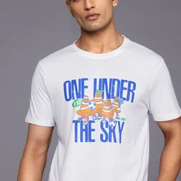 HRX by Hrithik Roshan Printed Short Sleeves Casual T-shirt-picture-14