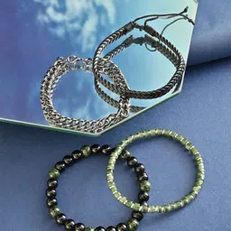 The Bro Code Set Of 4 Artificial Beads Bracelet-picture-41