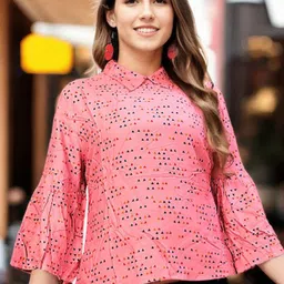 Bucciato Private Limited Print Cotton Top-picture-36