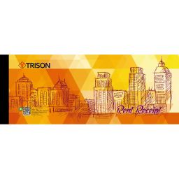 Trison 11 x 28 cm 65 GSM Rent Receipt Book, TRI-RNT (Pack of 5)-picture-31