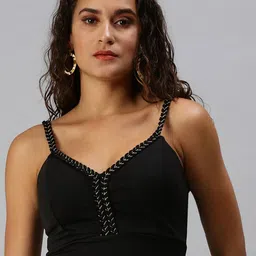 SHOWOFF Shoulder Straps Bralette Crop Top-picture-15