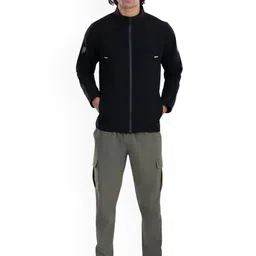 STRCH Men Nylon Lightweight Longline Outdoor Bomber Jacket-picture-33
