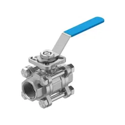 Festo Stainless Steel Ball Valve, Ball Valve, Threaded, NPT 3/4 NPTin, 20 mm, 63 bar Operating Pressure, VZBE-3/4-T-63-T-2-F0304-M-V15V15-image-88