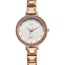 Fastrack Women Vyb Enigma Dial & Bracelet Style Straps Analogue Watch FV60050WM01W-picture-35
