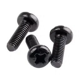 Rpi Shop M3x25mm Phillips Drive Pan Head Screw Hybrid Full Thread Black Oxide Finish Pack of 100 Pcs image 3