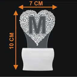 1ST TIME Red & White Printed Acrylic Abstract Shaped Shaped Wall Lamp image 5