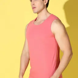 WOOSTRO Pack of 2 Printed Combed Cotton Innerwear Vests with Intelliease Technology image 3