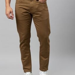 Being Human Men Khaki Solid Jeans-picture-7