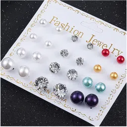 Balasundri Contemporary Studs Earrings image 5