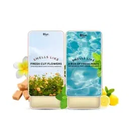 BLUR India Solid Perfume Fresh Mints + Fresh Cut Flowers Fragrance Alcohol-Free Pack of 2-image-4