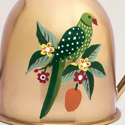 Chumbak Summer Serenade Yellow Printed Watering Can - 250 ml image 2