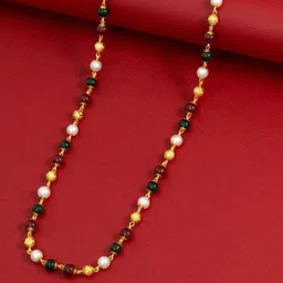 Ramdev Art Fashion Jwellery Gold-Plated Brass Necklace-image-70