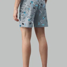 CHROME & CORAL Men Pack of 2 Regular Fit Cotton Shorts image 4