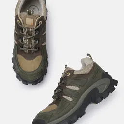 Woodland Men Nubuck Leather Sneakers-picture-28