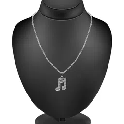 Utkarsh Silver-Plated Quirky Pendants with Chains image 3