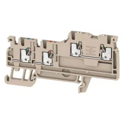 Weidmuller TERMINAL BLOCK, DIN RAIL, 4POS, 14AWG, 1992260000-picture-45