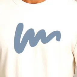 JUARI BE A GENTLEMAN Abstract Printed Round Neck T-shirt image 3