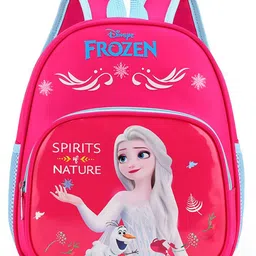 SYGA Kids Frozen Cartoon School Bag, Breathable, Waterproof Backpack for Kindergarten and Preschool Students- Height 11.81inch(Pink)-image-23