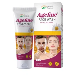 Healing Pharma Set Of 2 Agefine Face Wash With L Glutathione- 60ml Each image 1