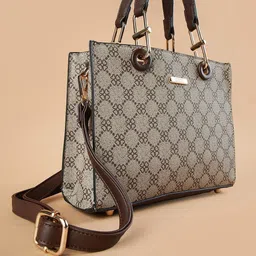 CODE by Lifestyle Animal Printed PU Structured Handheld Bag-picture-37
