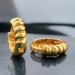 SHREE KRISHNA SHOPPING Gold-Plated Brass Earrings image 1