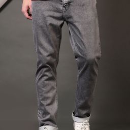 V-Mart Men Solid Light Fade Jeans-picture-28