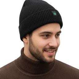 iSWEVEN Unisex Woollen Beanie image 2