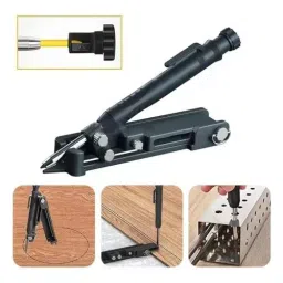 Buyohlic International Multi-Function Scribing Tool Aluminium Alloy with Deep Hole Pencil for Tiling, Paving, Stud Walls, Gables, Paneling, Furniture Fitting, 100-CS-153 image 5
