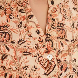 JAYPORE Mandarin Collar Printed Tunic image 2