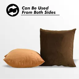 Shadowkart Set of 5 Fibre Filled Faux Velvet Ultra Soft Sleep Pillow image 3