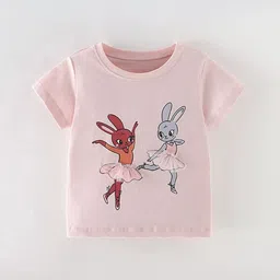 LULU & SKY Girls Printed Applique T-shirt-picture-16