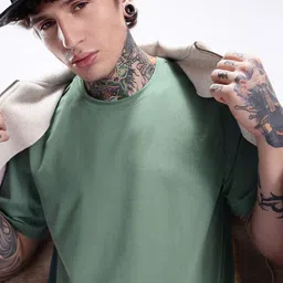Kook N Keech Men Solid Dry Fit Crew Neck T-shirt-picture-20