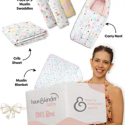 haus & kinder Set Of 6 Printed Baby Bed Set-picture-28