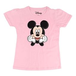 Disney by Wear Your Mind Pink Mickey Mouse Printed Regular Top-picture-27