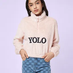 Coolsters by Pantaloons Printed - Placement Peach Sweatshirt - Peach-picture-20