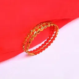 SGN fashion Gold Brass Bangles image 2