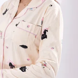 Cherry Lush Women Printed Night suit image 4