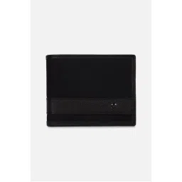 Van Heusen Men Black Leather Wallet-image-16
