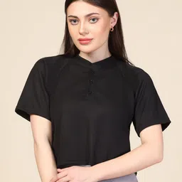 RAHI TRENDZ Women Henley Neck Woollen T-shirt-picture-38