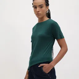 The Roadster Life Co. Round Neck Relaxed Fit T-shirt image 5