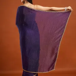 LOROFY Beads and Stones Pure Silk Bomkai silk Saree image 4