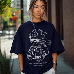 JUNEBERRY Women Printed T-shirt-image-88