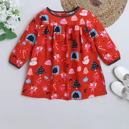 mama & bebe Print A-Line Midi Dress-image-27