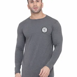 BEYOU FASHION Men Applique Slim Fit T-shirt-picture-36